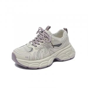 Alxnan Фиолетовые женские кроссовки на платформе, цвет Purple