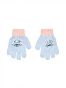 Lilo & Stitch Перчатки "Лило и Стич" светло-голубого цвета