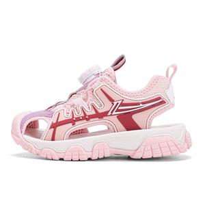 Противоскользящие износостойкие детские сандалии для детей TONYBEAR, розовый/фиолетовый