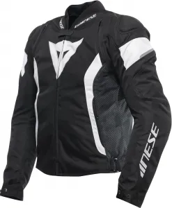 Мужская мотоциклетная куртка Dainese Avro 5 Tex из ткани с защитой плеч (1 шт.), OLD Model - Black/White/Black