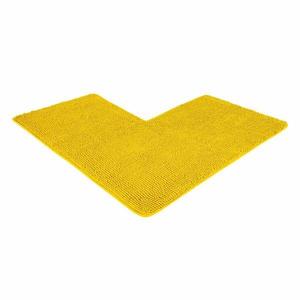 Коврик для ванной WohnDirect Badematte PARIS, 100x2x100 см, желтый