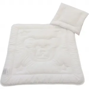 Комплект Steppbett + подушка Мишка Практичный набор для младенцев и маленьких детей Dreams, белый