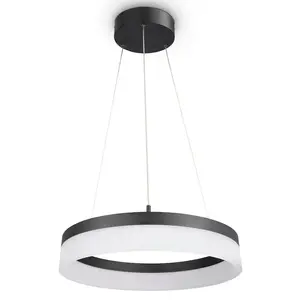 Подвесной светильник ELLA, теплый белый Paco Home, черно-белый