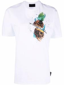Philipp Plein футболка Pineapple Skies, белый