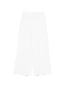 Брюки широкого кроя Allude, бежевый