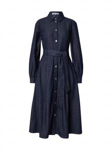 MORE & MORE Рубашка-платье в темно-синем цвете
