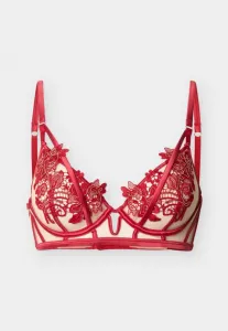 Соблазнительный бюстгальтер без подкладки с глубоким вырезом на косточках Ann Summers, Red