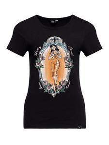 Футболка Queen Kerosin Holy Aperoli черного цвета Queen Kerosin