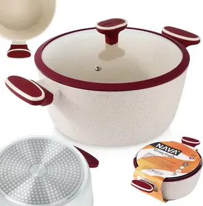 Кастрюля NAVA, форма для запекания, гранитный горшок, TERRESTRIAL 26 см, 5,2 л Nava