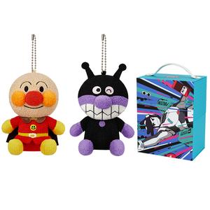 Anpanman Puffy Superman Well Behaved Collection лечебные куклы подвеска плюшевая кукла высота 12см/35см Spiritual Creations