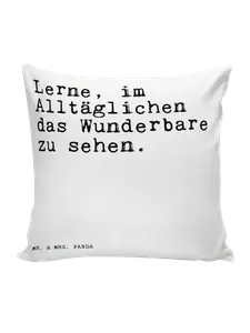 Подушка Mr. & Mrs. Panda, белый