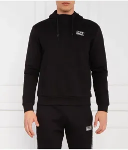 Толстовка regular fit Ea7, черный