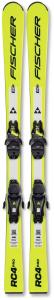 Новые лыжи Fischer RC4 Pro 2026 года, длина 140 см, с креплениями FJ7 GW CA JRS