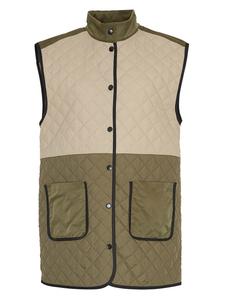 Утепленный жилет MOSS COPENHAGEN Eldora Jeanna, цвет Khaki/Beige