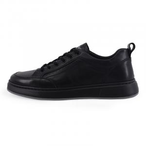 Кроссовки TRANOI Skateboarding Shoes Men Low-top Black, черный