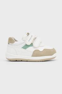 Кожаные кроссовки для младенцев Mayoral, белый