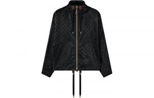 Пальто женское Louis Vuitton с логотипом, черный