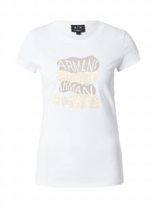 ARMANI EXCHANGE Футболка в белом цвете
