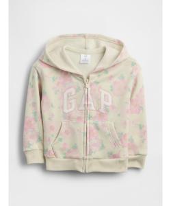 (K)babyGap Свободный крой, логотип GAP, махровая ткань, толстовка на молнии