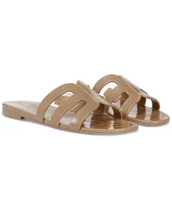 Женские плоские сандалии Bay Jelly Slide Sam Edelman, коричневый