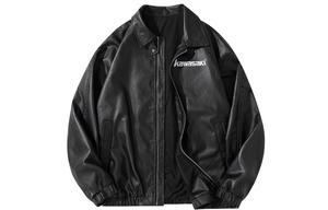 Куртка Kawasaki Leather, 58 черный