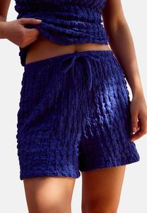 Шорты TEXTURED DRAWSTRING Next, синий