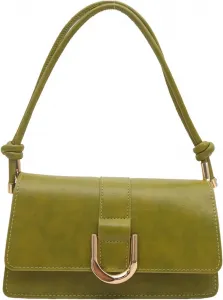 Стильная женская сумка через плечо из модной искусственной кожи с регулируемым ремешком, идеально подходящая для работы или повседневных прогулок.