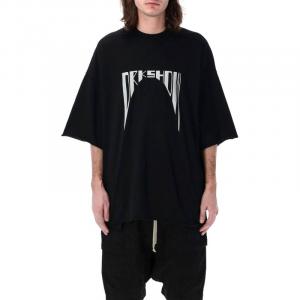 Футболка Drkshdw с принтом логотипа RICK OWENS, черный