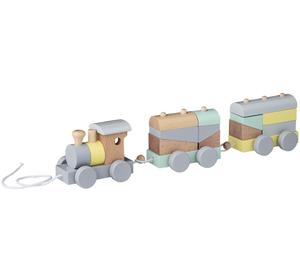 Деревянный поезд, пастель, Блумингвилл Inna marka