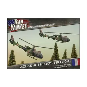 Газель Горячий Вертолет, Team Yankee - World War III - French Army (1:100) (Plastic)