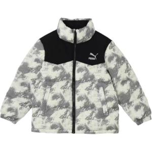 PUMA Пуховик Black Full Print