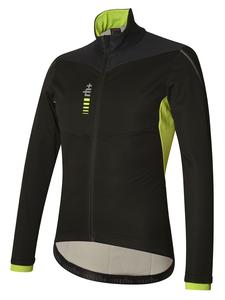 Велосипедная куртка Reflex Jacket в цвете черный-кислотный лайм rh+