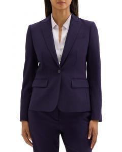 Блейзер Theory Gabe B Sevona Wool-Blend Theory, фиолетовый