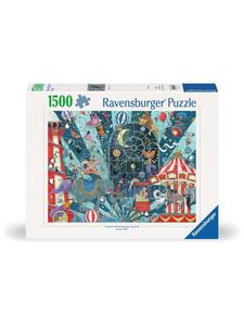 Пазл Ravensburger, 1500 деталей. Добро пожаловать в цирк в цвете