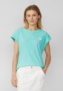 Футболка s.Oliver Print T-shirt, Helles Türkis/Turquoise