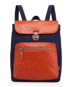 Холщовый рюкзак с покрытием Valley Trail TSD BRAND, синий