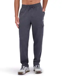 Мужские флисовые брюки-карго стандартного кроя Reebok, серый