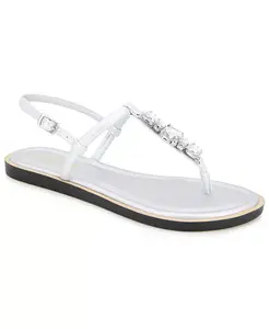 Женские плоские сандалии Sera с закругленным носком Kenneth Cole Reaction, серебряный