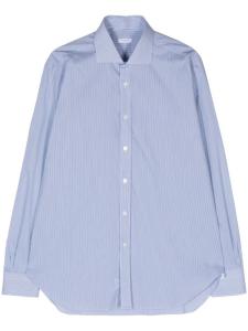 Barba рубашка в тонкую полоску, синий
