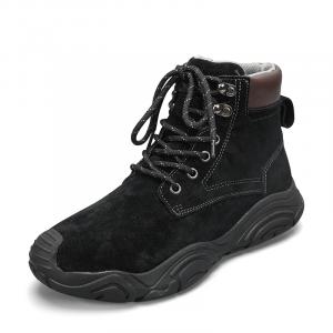 Bull charm Мужские ботинки Martin с черной подкладкой, цвет Black Padded