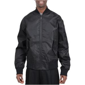 VERSACE JEANS COUTURE Барокко принтованная застёгивающаяся молнией бомбер куртка, Black