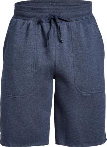 Under Armour мужские флисовые шорты Hustle, Navy