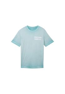 Футболка с коротким рукавом Tom Tailor, голубой