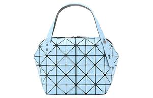 ISSEY MIYAKE Бостонская искусственная кожаная сумка-бокс, Boston, женская сумка через плечо небесно-голубого цвета