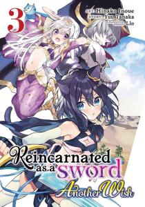 Манга Reincarnated as a Sword: Another Wish Manga Volume 3