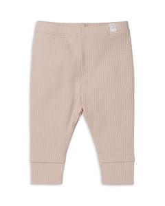 Леггинсы в рубчик унисекс MORI - для малышей, розовый