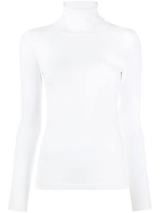 Stella McCartney джемпер с высоким воротником, белый