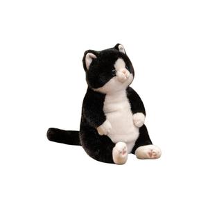 Милые реалистичные плюшевые куклы котят высота 45см AOLETU