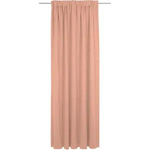 Штора Uni Collection многофункциональная, 1 шт., плотная, из 100% органического хлопка Adam, Papaya