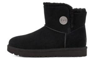 Угги женские UGG Mini Bailey Snaps, черный